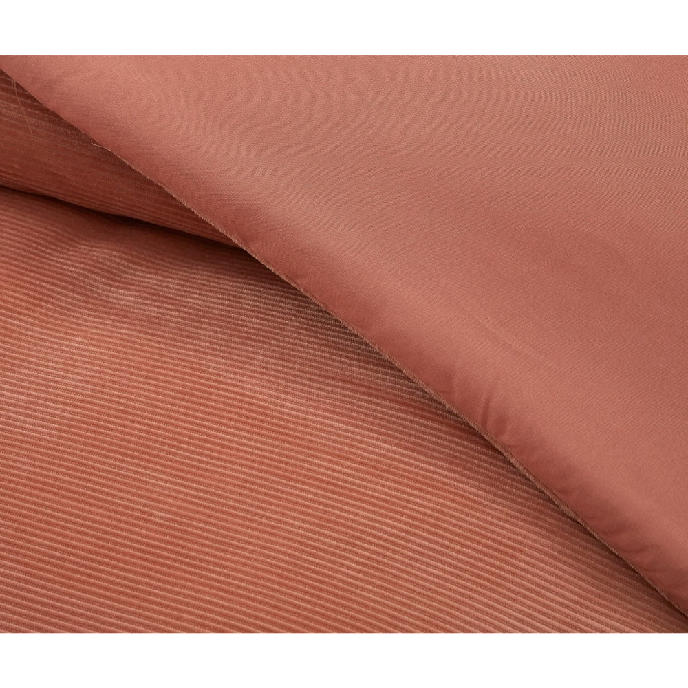 NEW Mainstays Super Soft Terracotta Corduroy Comforter Full/Queen - Picture 3 of 9